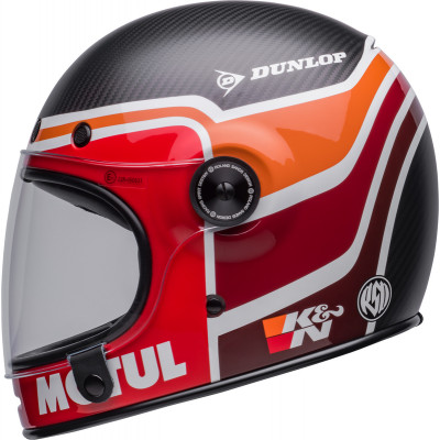 Casque BELL Bullitt Carbon - RSD Mulhollhand Mat/Brillant Noir/Rouge