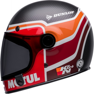 Casque BELL Bullitt Carbon - RSD Mulhollhand Mat/Brillant Noir/Rouge