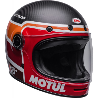 Casque BELL Bullitt Carbon - RSD Mulhollhand Mat/Brillant Noir/Rouge