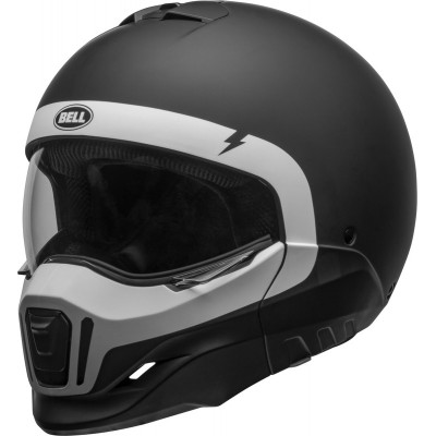 Casque BELL Broozer - Cranium noir/blanc mat