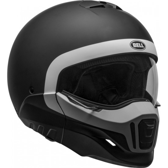 Casque BELL Broozer - Cranium noir/blanc mat