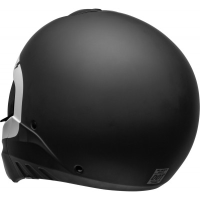 Casque BELL Broozer - Cranium noir/blanc mat