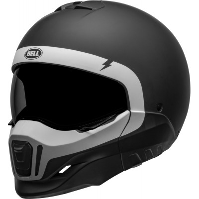 Casque BELL Broozer - Cranium noir/blanc mat