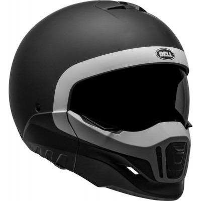 Casque BELL Broozer - Cranium noir/blanc mat