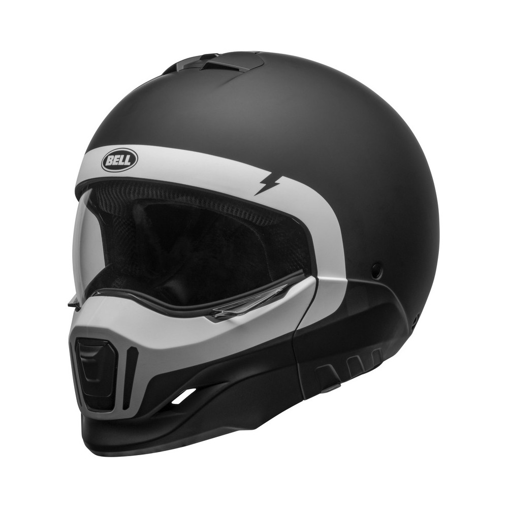 Casque BELL Broozer - Cranium noir/blanc mat