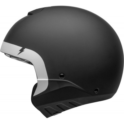 Casque BELL Broozer - Cranium noir/blanc mat