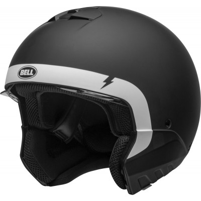 Casque BELL Broozer - Cranium noir/blanc mat