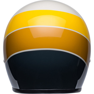 Casque BELL Custom 500 - Riff Gloss Sand/Jaune