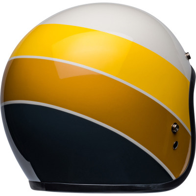 Casque BELL Custom 500 - Riff Gloss Sand/Jaune