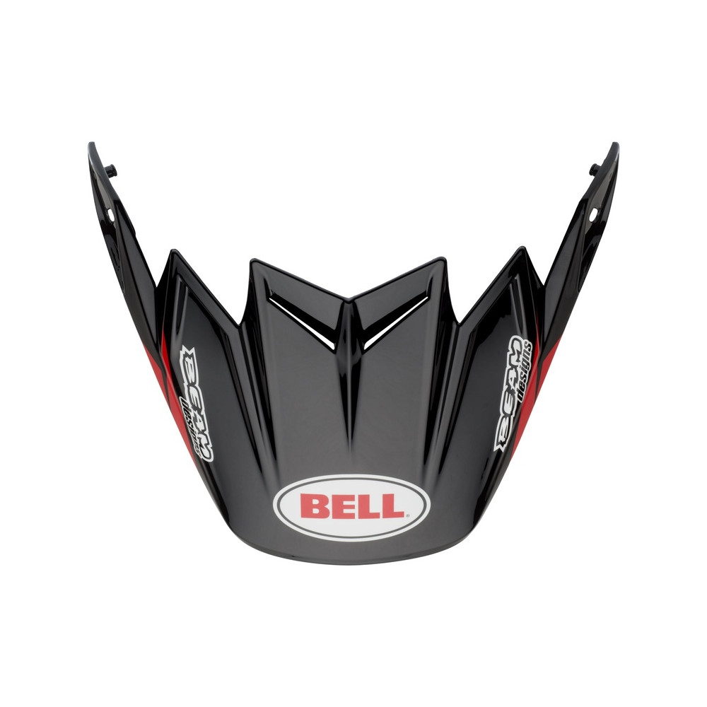 Visière Flex BELL Moto 9 Flex/Moto 9 Syndrome rouge