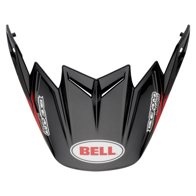 Visière Flex BELL Moto 9 Flex/Moto 9 Syndrome rouge