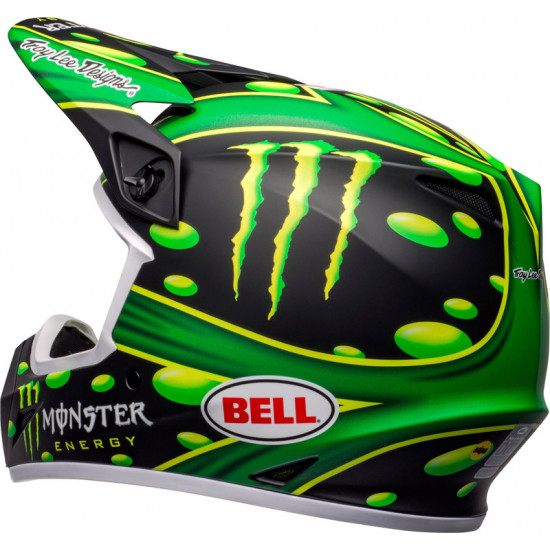 Casque BELL MX-9 Mips - McGrath Showtime Replica Matte Black/Green