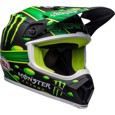 Casque BELL MX-9 Mips - McGrath Showtime Replica Matte Black/Green