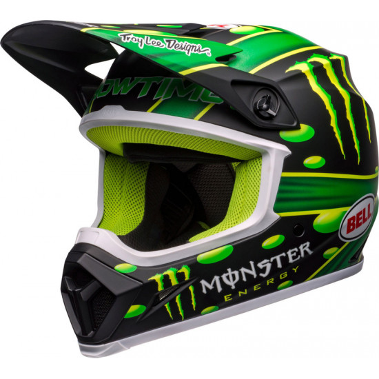 Casque BELL MX-9 Mips - McGrath Showtime Replica Matte Black/Green