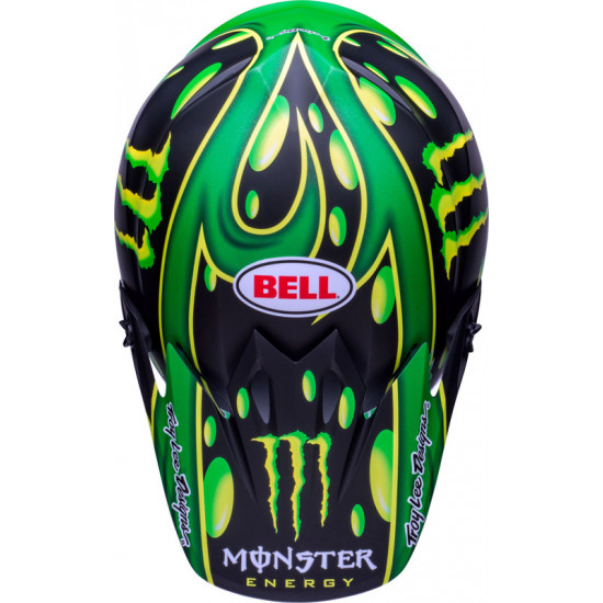 Casque BELL MX-9 Mips - McGrath Showtime Replica Matte Black/Green