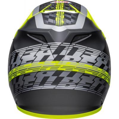 Casque BELL MX-9 Mips Offset - Mat Noir/Jaune Hi-Viz