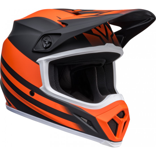 Casque BELL MX-9 Mips Disrupt - Mat Noir/Orange