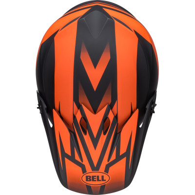 Casque BELL MX-9 Mips Disrupt - Mat Noir/Orange