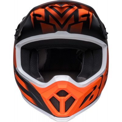 Casque BELL MX-9 Mips Disrupt - Mat Noir/Orange