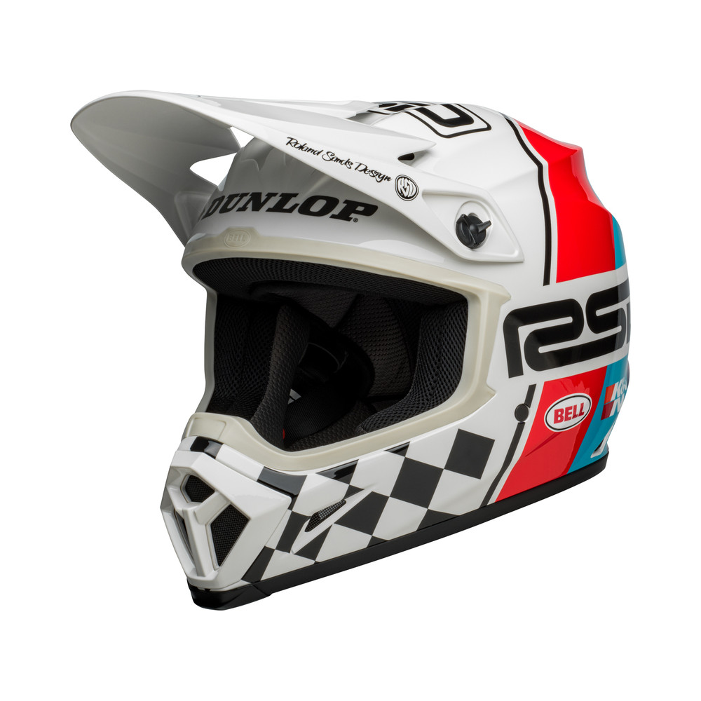 Casque BELL MX-9 Mips RSD The Rally - Noir/Blanc