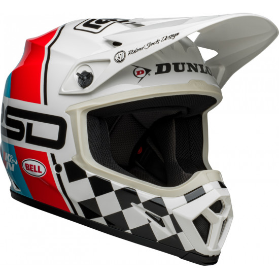 Casque BELL MX-9 Mips RSD The Rally - Noir/Blanc