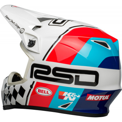 Casque BELL MX-9 Mips RSD The Rally - Noir/Blanc