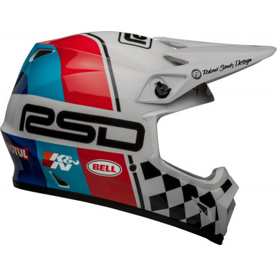 Casque BELL MX-9 Mips RSD The Rally - Noir/Blanc