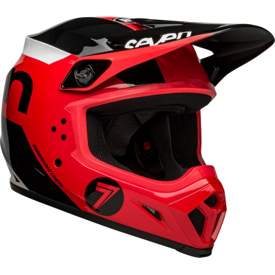 Casque BELL MX-9 Mips - Seven Phaser Matte Red/Black