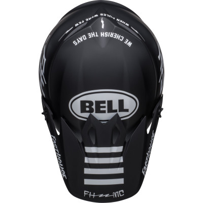 Casque BELL MX-9 Mips Fasthouse Prospect - Mat Noir/Blanc