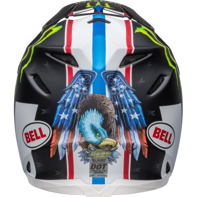 Casque BELL Moto-9s Flex Tomac Replica 22 - Mat Noir/Blanc