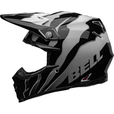 Casque BELL Moto-9s Flex Claw - Noir/Blanc