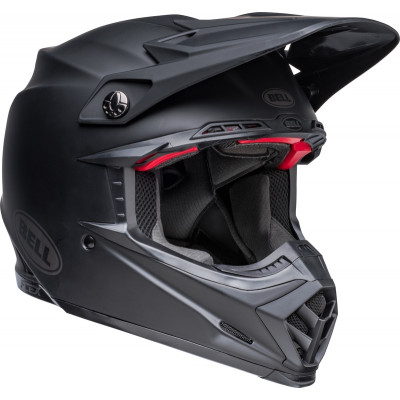 Casque BELL Moto-9s Flex Solid - Noir mat