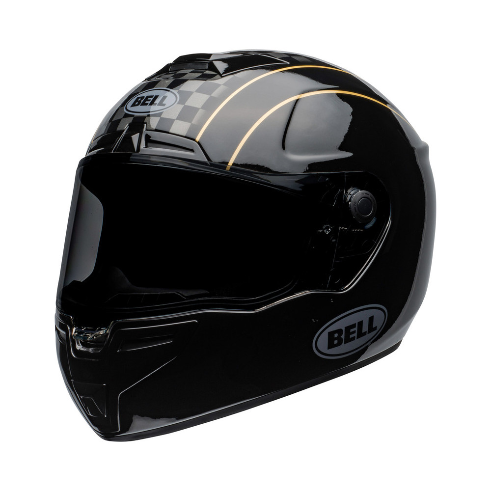 Casque BELL SRT - Buster Gloss Black/Yellow/Grey