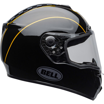 Casque BELL SRT - Buster Gloss Black/Yellow/Grey