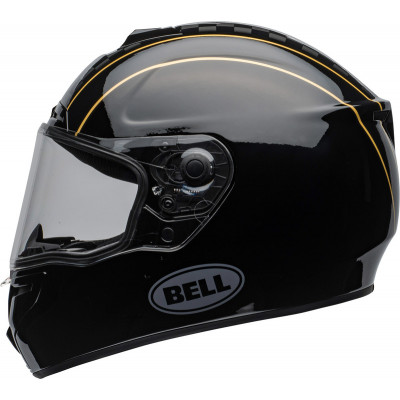 Casque BELL SRT - Buster Gloss Black/Yellow/Grey