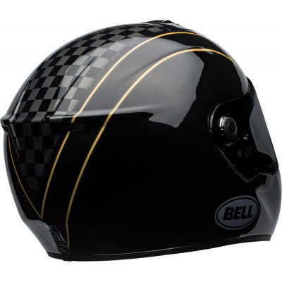 Casque BELL SRT - Buster Gloss Black/Yellow/Grey