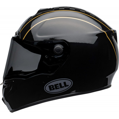 Casque BELL SRT - Buster Gloss Black/Yellow/Grey