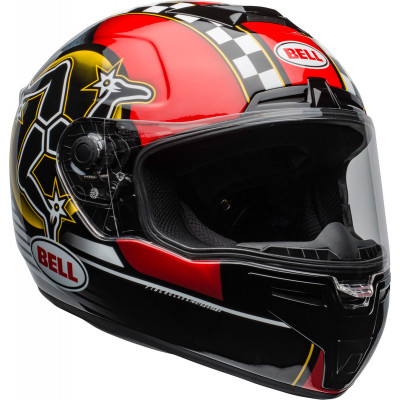 Casque BELL SRT - Isle of Man 2020 Gloss Black/Red