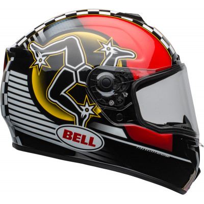 Casque BELL SRT - Isle of Man 2020 Gloss Black/Red