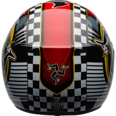 Casque BELL SRT - Isle of Man 2020 Gloss Black/Red