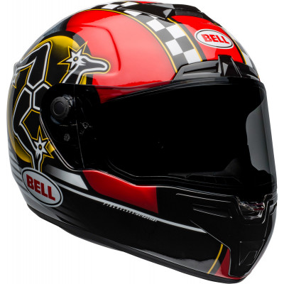 Casque BELL SRT - Isle of Man 2020 Gloss Black/Red