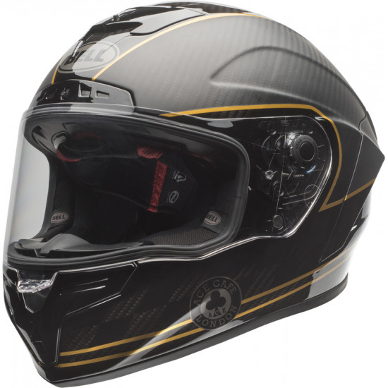 Casque BELL Race Star DLX Ace Cafe Matte Black/Gold