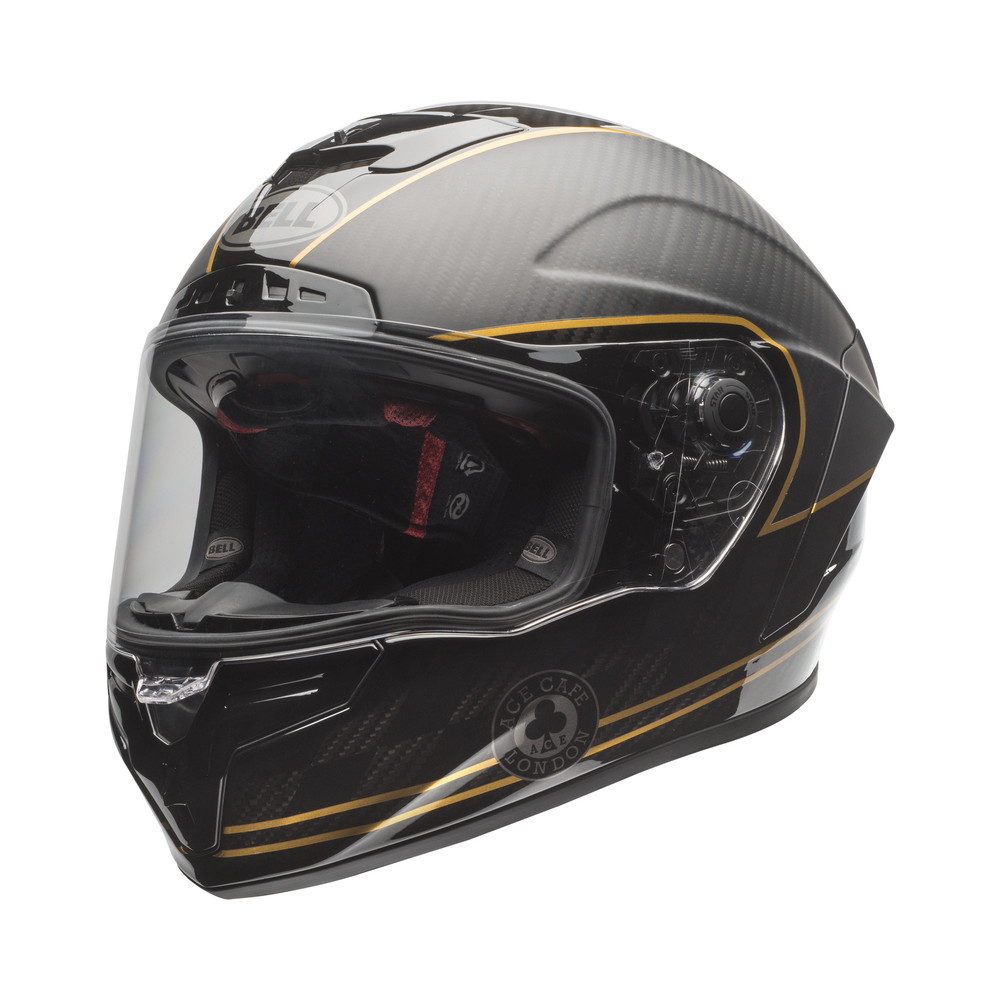 Casque BELL Race Star DLX Ace Cafe Matte Black/Gold