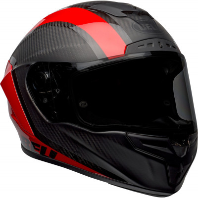 Casque BELL Race Star DLX Flex - Tantrum 2 Matte/Gloss Black/Red