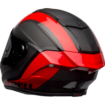 Casque BELL Race Star DLX Flex - Tantrum 2 Matte/Gloss Black/Red