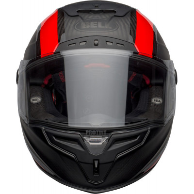 Casque BELL Race Star DLX Flex - Tantrum 2 Matte/Gloss Black/Red