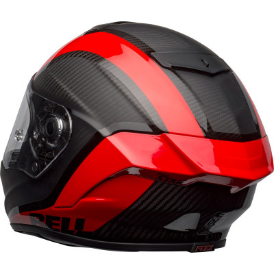 Casque BELL Race Star DLX Flex - Tantrum 2 Matte/Gloss Black/Red