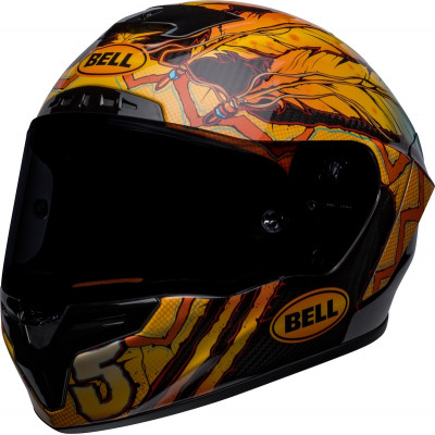 Casque BELL Race Star DLX Dunne - Or