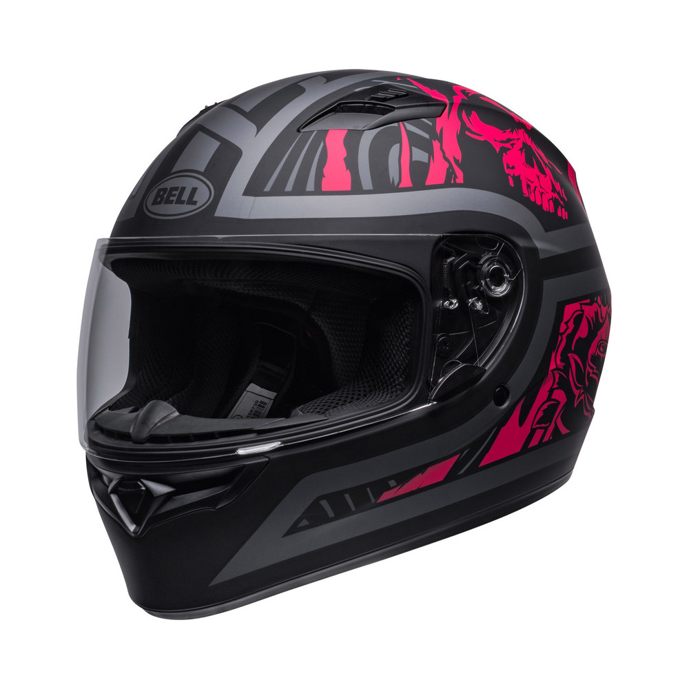 Casque BELL Qualifier - Rebel Noir Mat/Rose