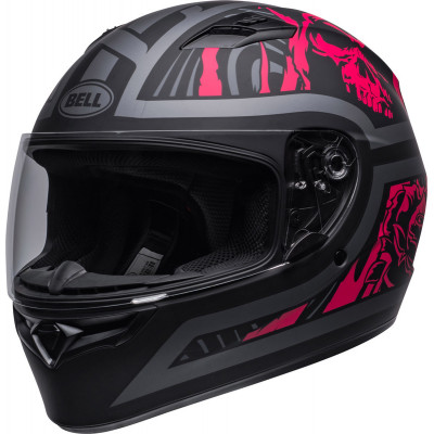 Casque BELL Qualifier - Rebel Noir Mat/Rose